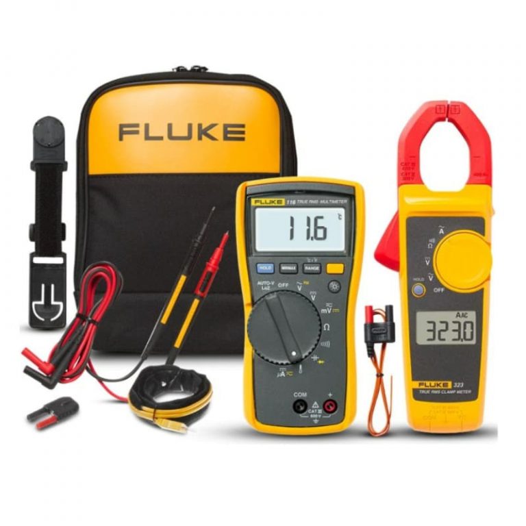 Kit Combinado Fluke Cvaa Incluye Mult Metro Y Pinza