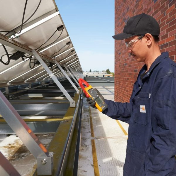Pinza amperimétrica para aplicaciones fotovoltaicas con sonda iFlex de 2,500A AC y medida de tensión hasta 1,500V DC. Conexión Inalámbrica Fluke Connect - Imagen 4