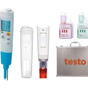 Set pHmetro testo 206 pH2 - Set completo para medición de pH y temperatura